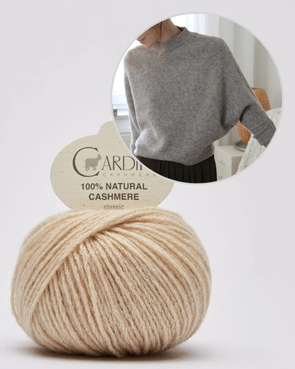 Robin Sweater | edler Kaschmir Pullover aus Classic Cashmere von Cardiff