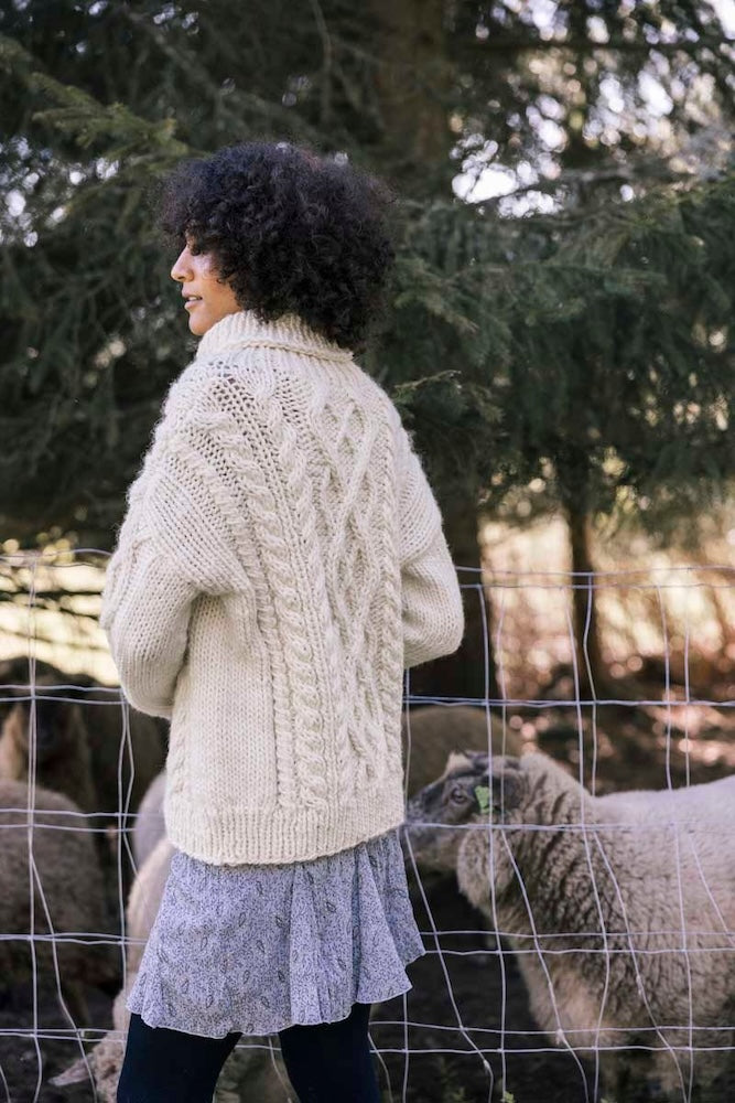 Haukiainen Strickpullover von Ronja Hakalehto mit Hygge Wool von Novita 4