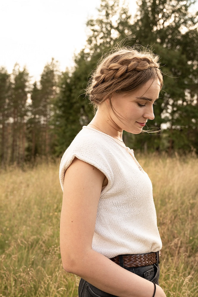Ronja Hakalehto Leuto Tee mit Pure Silk von Knitting for Olive 3