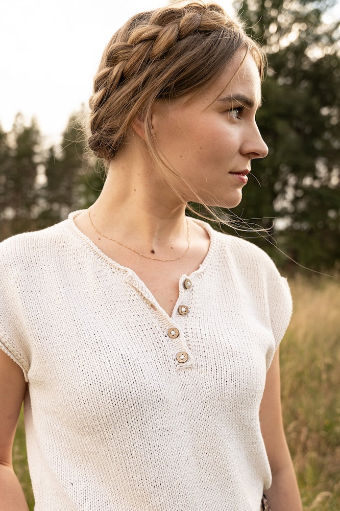Ronja Hakalehto Leuto Tee mit Pure Silk von Knitting for Olive 5
