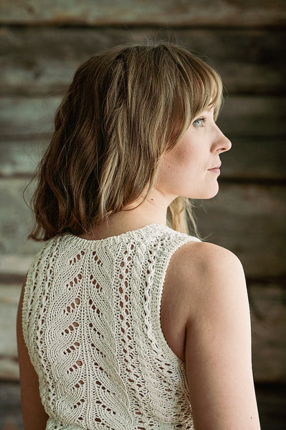 Wildflower Top | romantisch verspieltes Top aus Pure Silk von Knitting for Olive