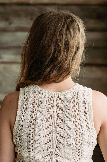 Wildflower Top | romantisch verspieltes Top aus Pure Silk von Knitting for Olive