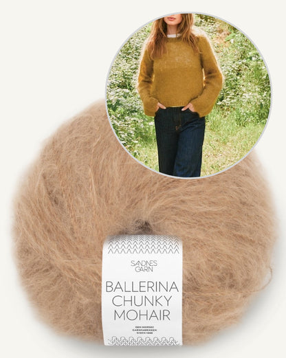 Rookie Sweater | super einfach aus Ballerina Chunky Mohair - 2507 DIY