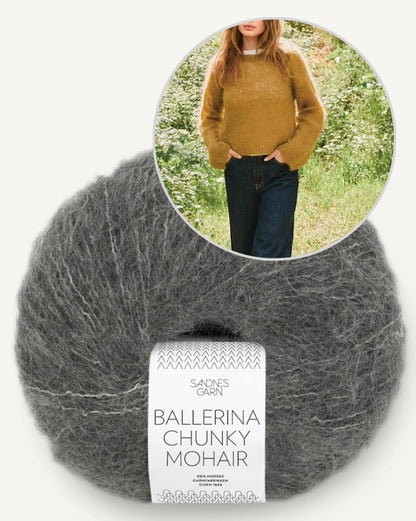 Rookie Sweater | super einfach aus Ballerina Chunky Mohair - 2507 DIY