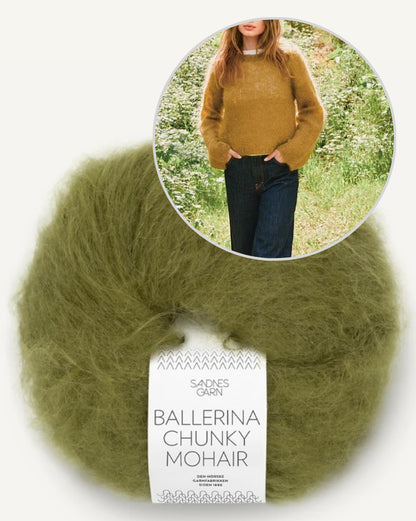 Rookie Sweater | super einfach aus Ballerina Chunky Mohair - 2507 DIY