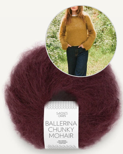 Rookie Sweater | super einfach aus Ballerina Chunky Mohair - 2507 DIY