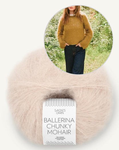 Rookie Sweater | super einfach aus Ballerina Chunky Mohair - 2507 DIY