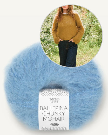 Rookie Sweater | super einfach aus Ballerina Chunky Mohair - 2507 DIY