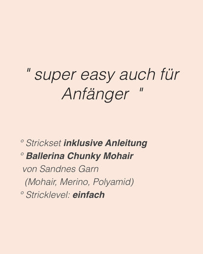 Rookie Sweater | super einfach aus Ballerina Chunky Mohair - 2507 DIY