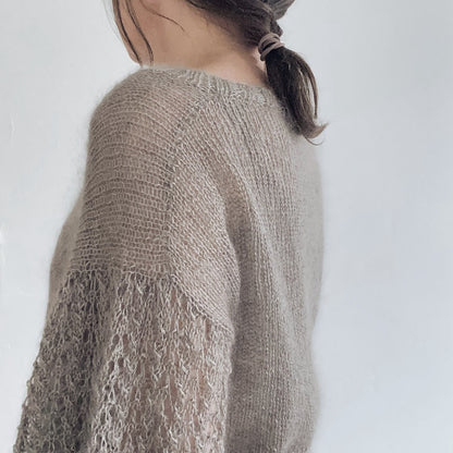 rosa p. Vreeni Blouse mit Sensai und Washi von ITO Yarn string 5