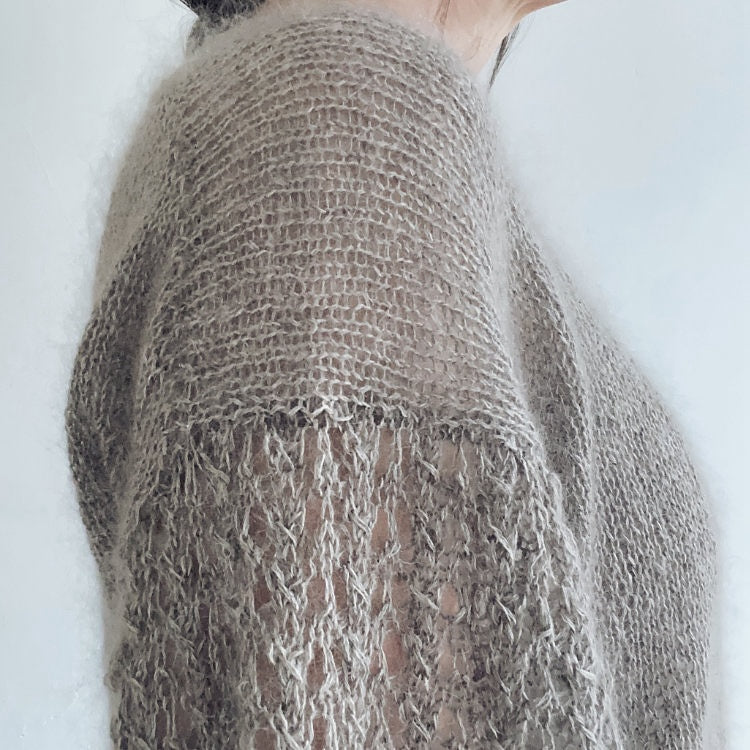 rosa p. Vreeni Blouse mit Sensai und Washi von ITO Yarn string 7