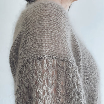 rosa p. Vreeni Blouse mit Sensai und Washi von ITO Yarn string 7