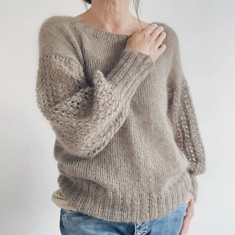 rosa p. Vreeni Blouse mit Sensai und Washi von ITO Yarn string 8