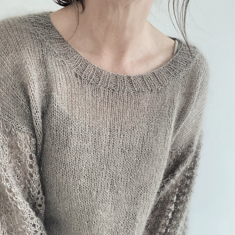rosa p. Vreeni Blouse mit Sensai und Washi von ITO Yarn string 9