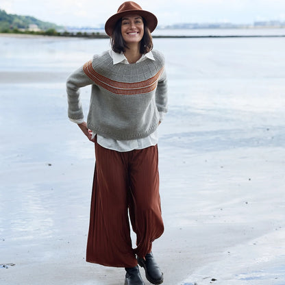 Pullover Precious Memory | zartes Streifenmuster aus Cheeky Merino Joy von Rosy Green Wool