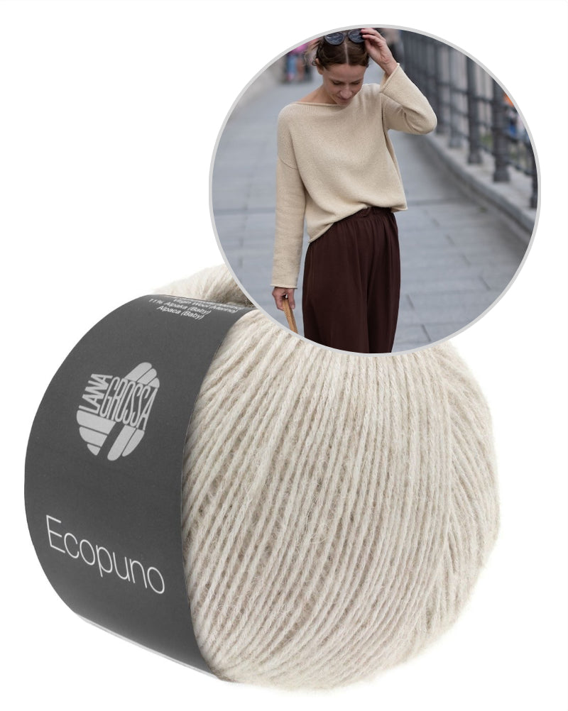 Saba Sweater Paula-m mit Ecopuno von Lana Grossa 19