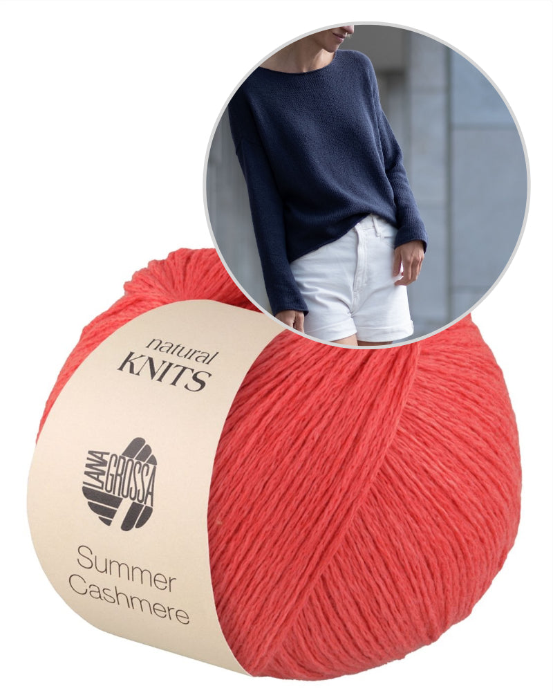 Sabai Sweater von Paula-m mit Summer Cashmere von Lana Grossa 15