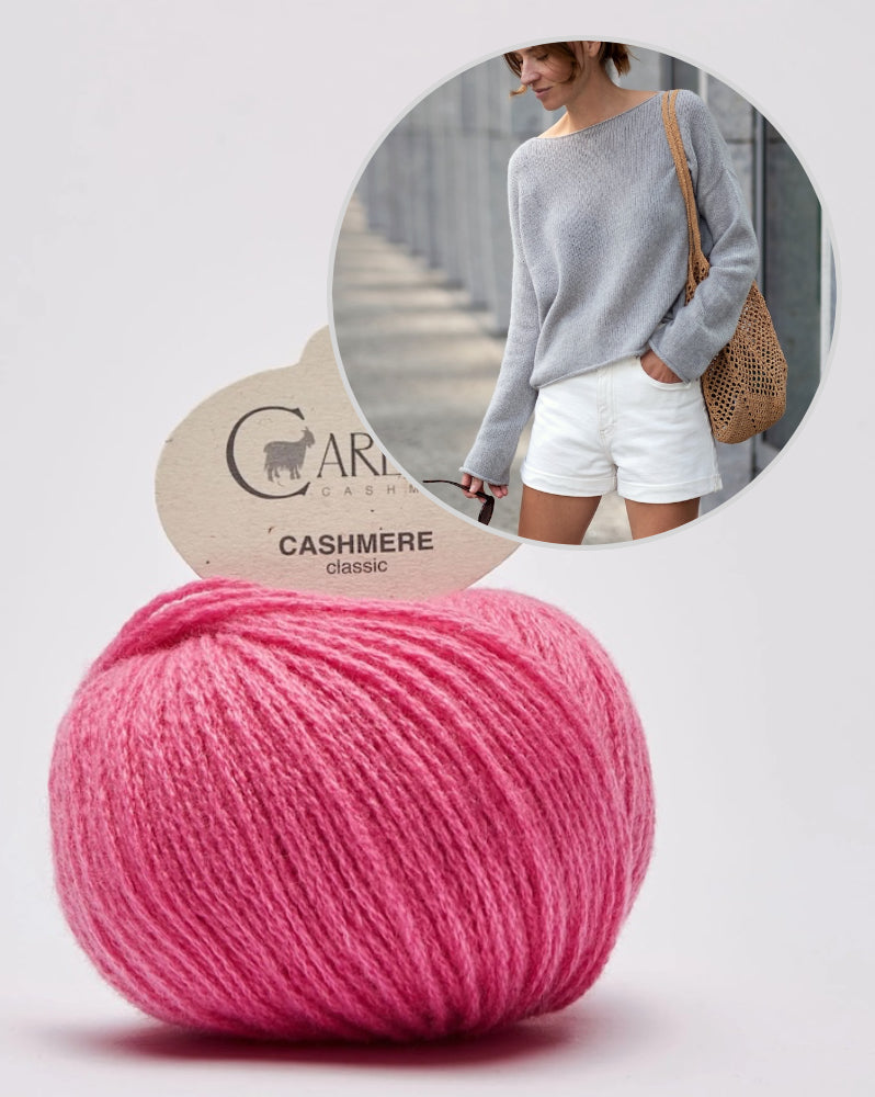 Sabai Sweater von Paula-m mit Classic Cashmere von Cardiff 18