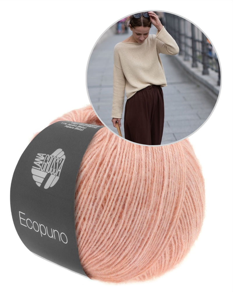Saba Sweater Paula-m mit Ecopuno von Lana Grossa 17