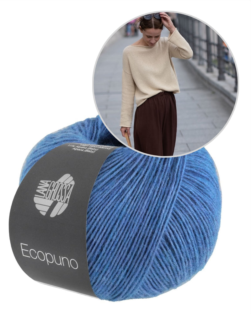 Saba Sweater Paula-m mit Ecopuno von Lana Grossa 15