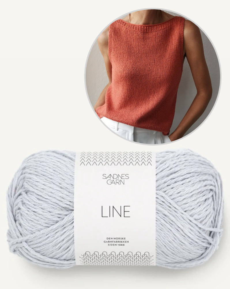 Sabai Top von Paula-m mit Line von Sandnes Garn 28