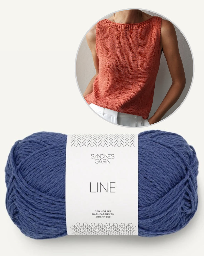 Sabai Top von Paula-m mit Line von Sandnes Garn 20