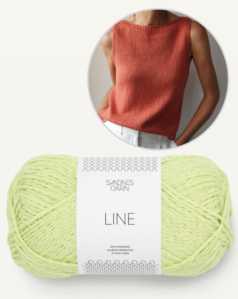 Sabai Top von Paula-m mit Line von Sandnes Garn 30