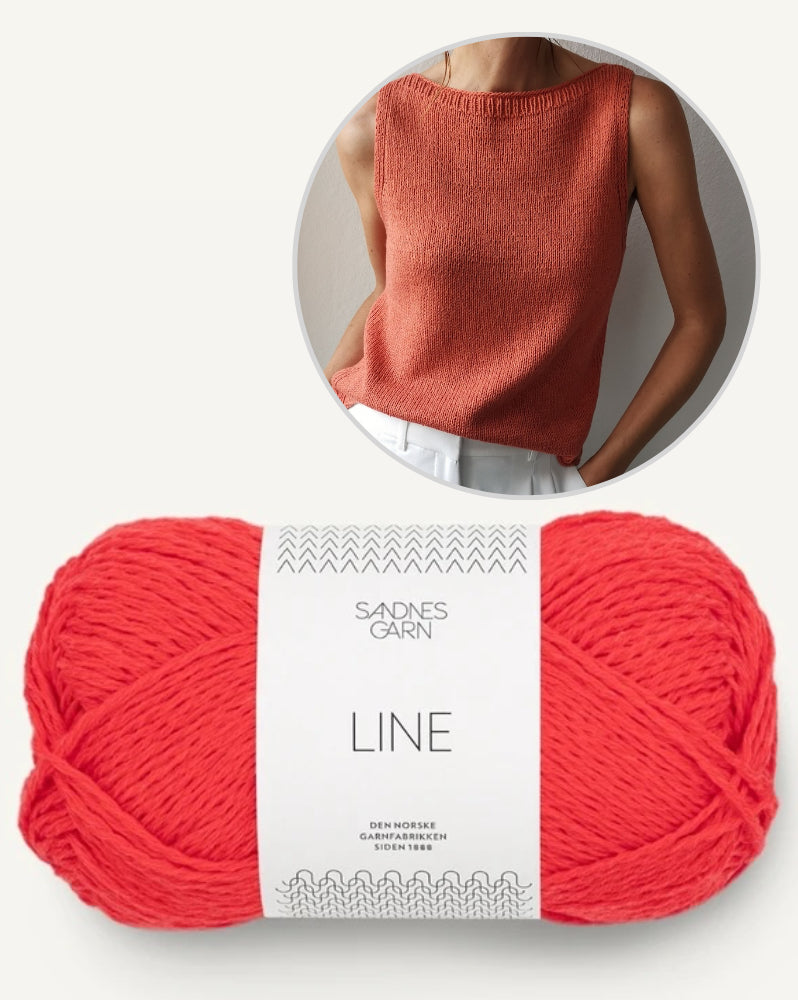 Sabai Top von Paula-m mit Line von Sandnes Garn 21