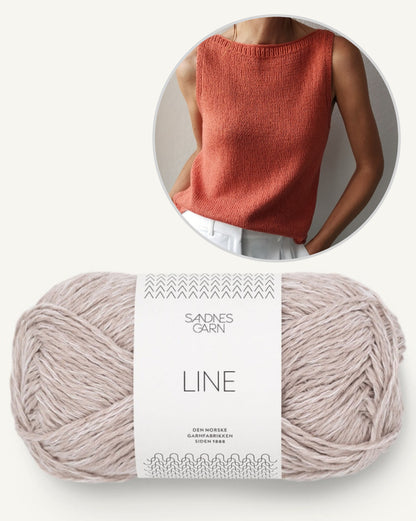 Sabai Top von Paula-m mit Line von Sandnes Garn 27