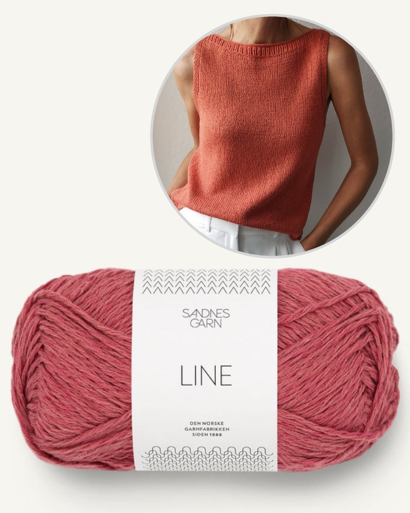 Sabai Top von Paula-m mit Line von Sandnes Garn 26