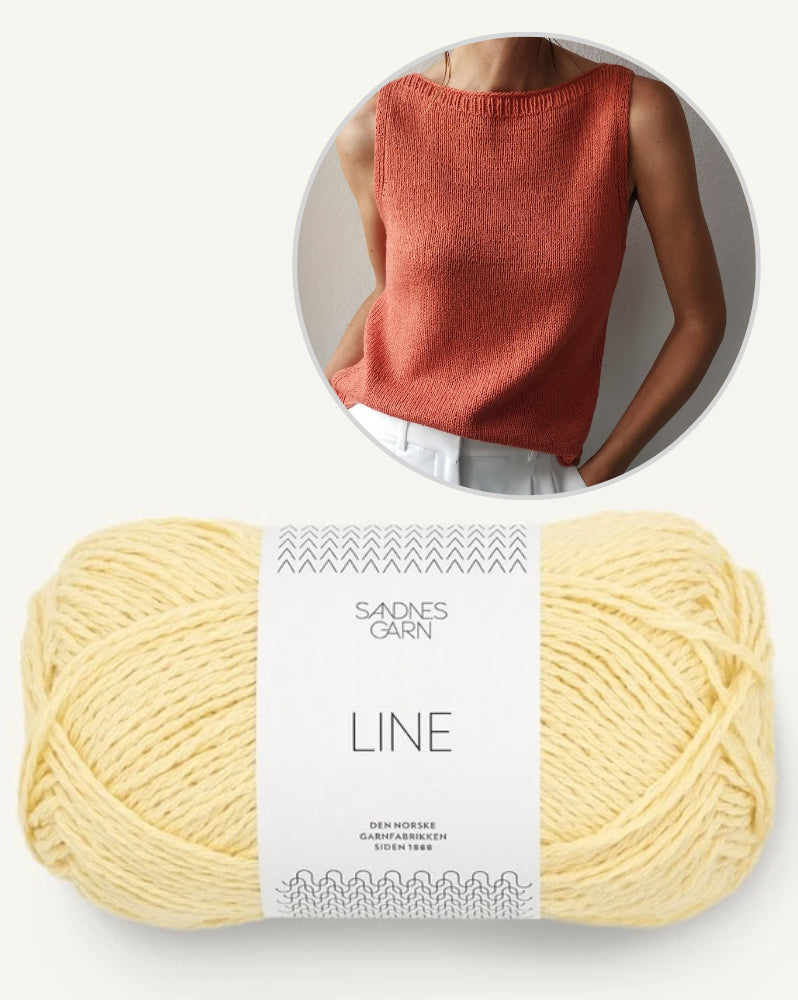 Sabai Top von Paula-m mit Line von Sandnes Garn 22