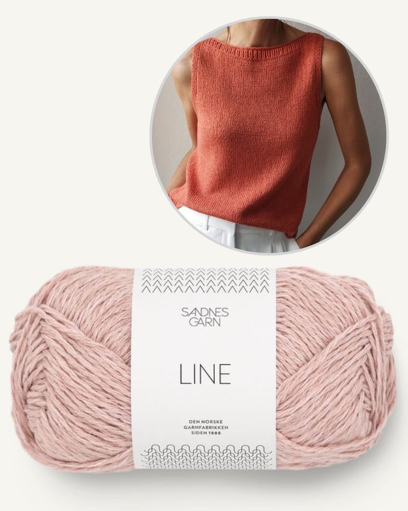 Sabai Top von Paula-m mit Line von Sandnes Garn 23
