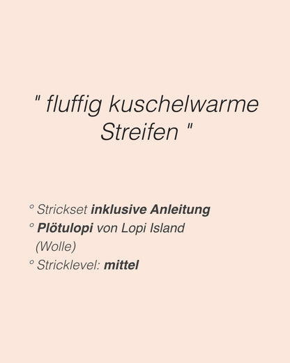 Sable Sweater | breite Streifen aus Plötulopi von Lopi Island