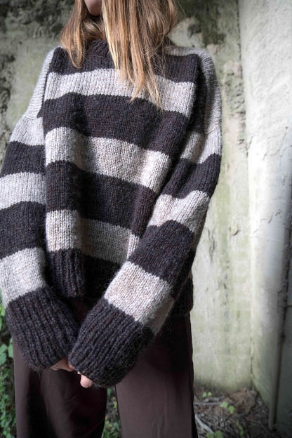 Sable Sweater | breite Streifen aus Plötulopi von Lopi Island