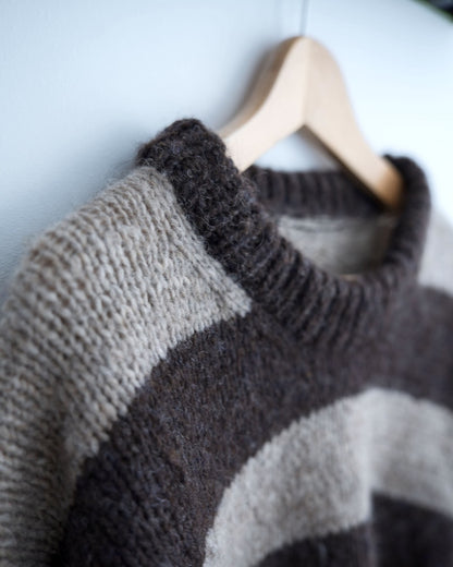 Sable Sweater | breite Streifen aus Plötulopi von Lopi Island