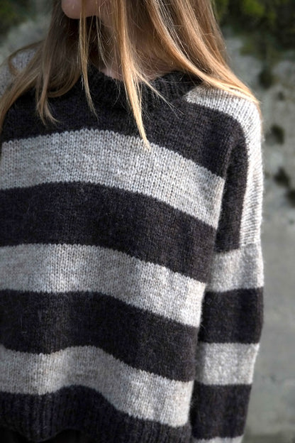 Sable Sweater | breite Streifen aus Plötulopi von Lopi Island