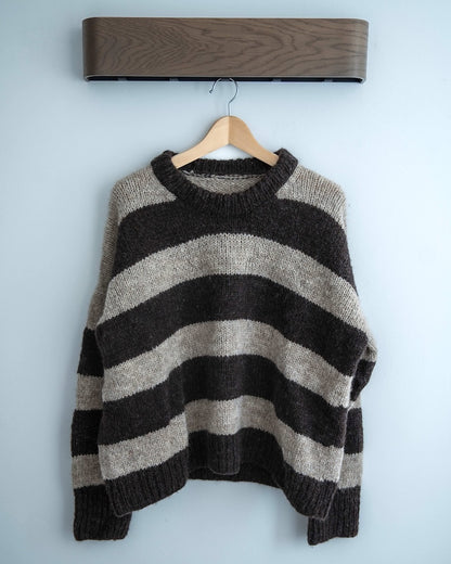 Sable Sweater | breite Streifen aus Plötulopi von Lopi Island