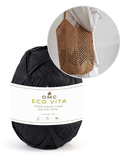 Palula-m Saladan Bag Häkelset mit Eco Vita Raffia von DMC 13