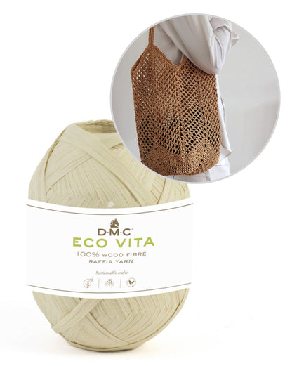 Palula-m Saladan Bag Häkelset mit Eco Vita Raffia von DMC 12