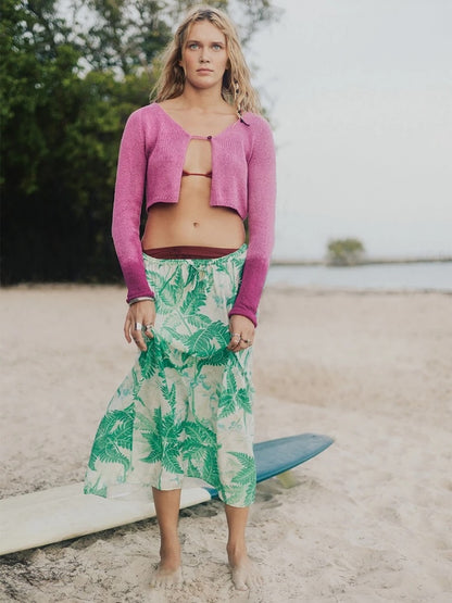 Talia Cardigan | zartes Jäckchen aus Line von Sandnes Garn