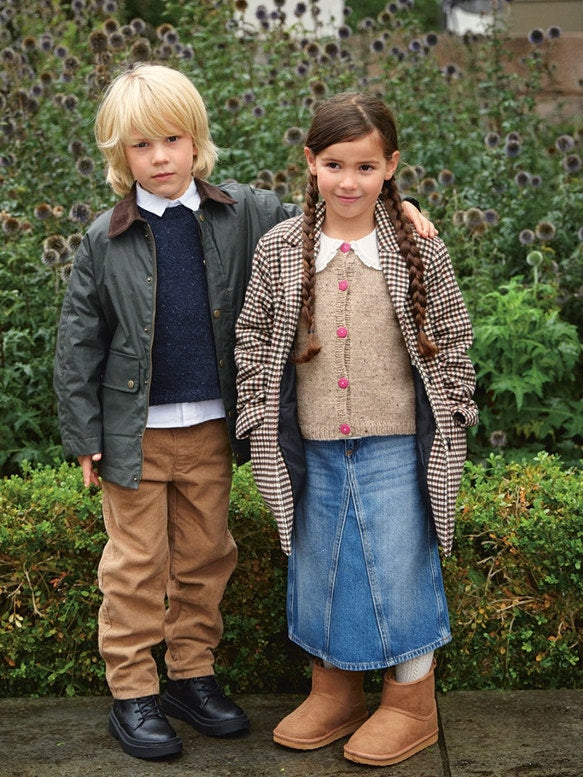 Sandnes, Magazin 2312, Tweed Recycled, Debutant Sweater Kids, Farbe: navy 4