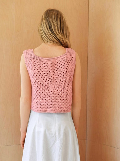 Sunny Slipover | Häkeltop aus Tykk Line