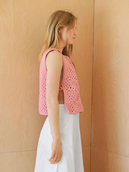 Sunny Slipover | Häkeltop aus Tykk Line
