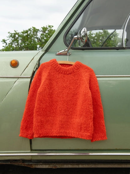 Tiro Sweater Borstet Alpakka Sandnes 2506 | schöner Raglanpullover