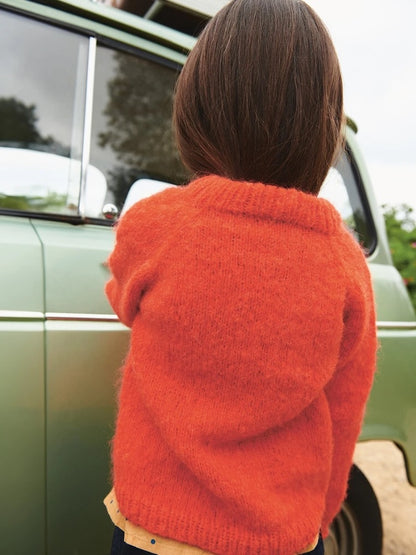 Tiro Sweater Borstet Alpakka Sandnes 2506 | schöner Raglanpullover