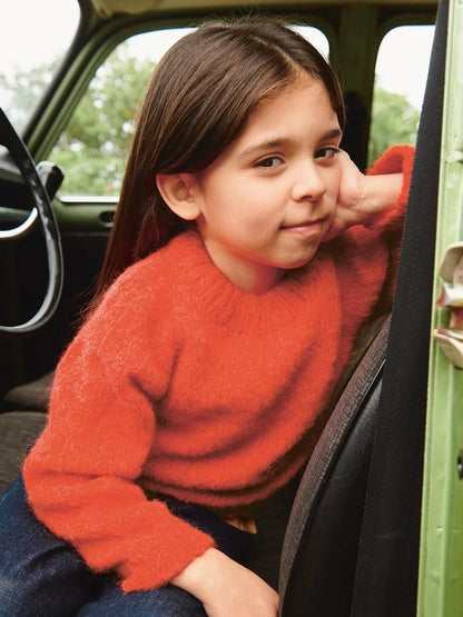 Tiro Sweater Borstet Alpakka Sandnes 2506 | schöner Raglanpullover