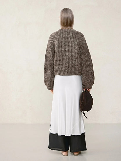 Chunky Jacket | fluffiges Halbpatent aus Fritidsgarn und Kos - DIY 2507