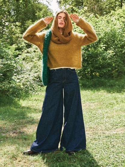 Rookie Sweater | super einfach aus Ballerina Chunky Mohair - 2507 DIY