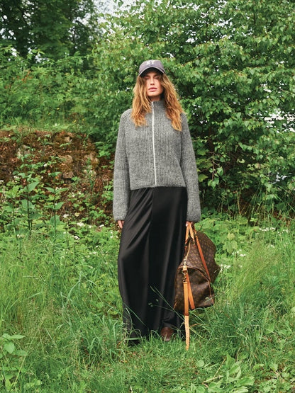 Tia Zipper Jacket | zetilos cool aus Sunday und Tynn Silk Mohair von Sandnes - 2507 DIY