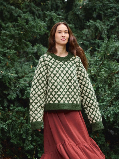 Christmas Tree Sweater | gemütlich weihnachtlich aus Fritidsgarn von Sandnes Garn